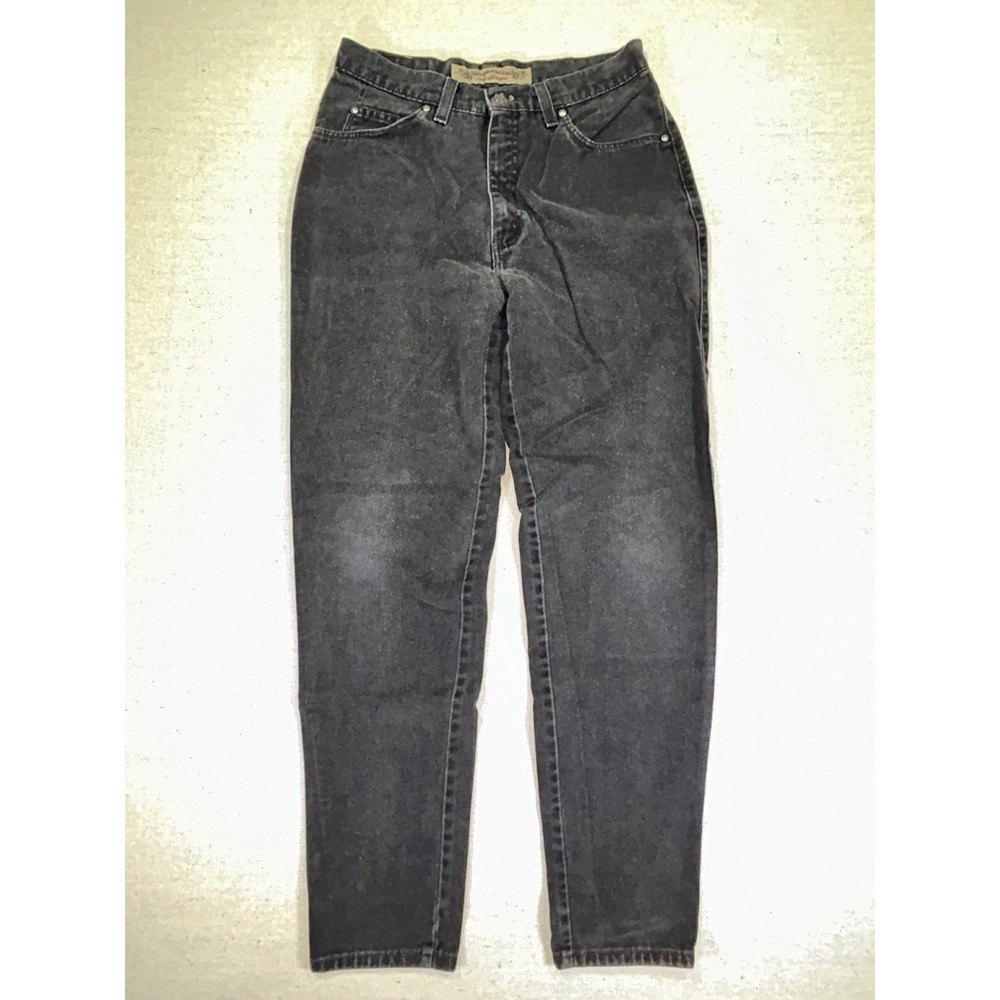 Vintage 90's Levi's 579 Women's 11 Black Jeans Gold Tab Baggy Denim USA MADE
